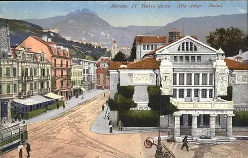 Merano Suedtirol Teatro civico / Merano /Bozen