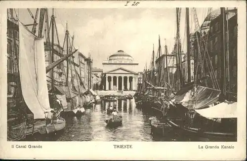Trieste Canal Grande  / Trieste /