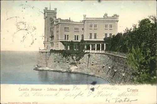 Trieste Castello Miramar Schloss  / Trieste /