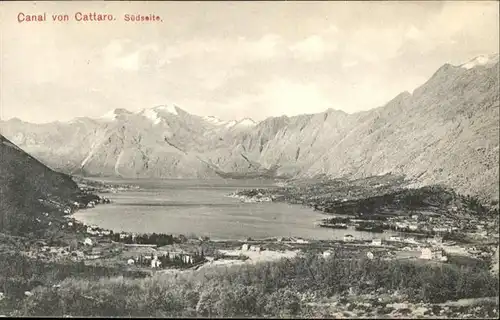 Cattaro Canal Suedseite
 / Italien /Italien