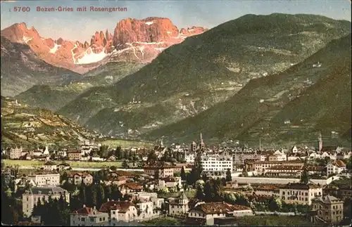 Gries Bozen Rosengarten / Italien /Italien