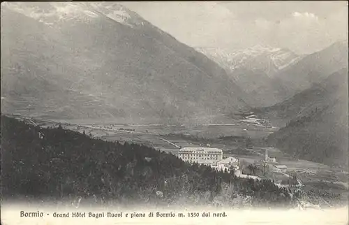 Bormio Grand Hotel Bagni Muovi m. 1350 / Italien /