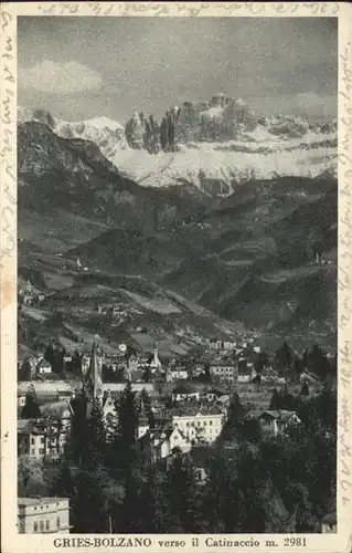 Gries Bozen Catinaccio m. 2981 / Italien /Italien