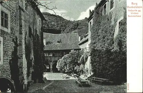 Bozen Suedtirol Burg Runkelstein Hofpartie Sommerhaus Konrat Vintler Scheffel / Bozen Suedtirol /Trentino Suedtirol