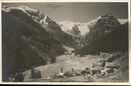 Trafoi Gruppo del`Ortler / Italien /Italien