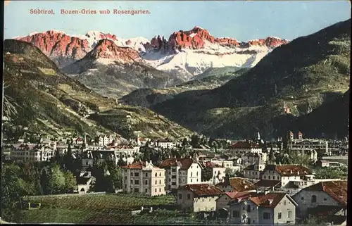 Gries Bozen Rosengarten / Italien /Italien