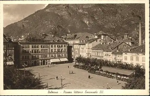 Bolzano Piazza Vittorio Emanuele III / Bolzano /