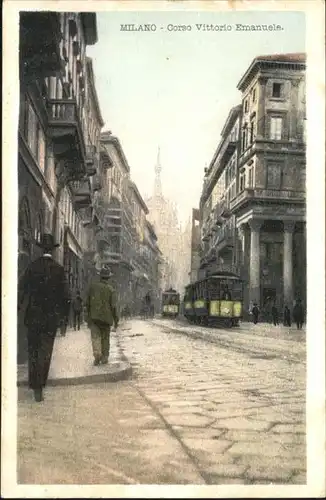 Milano Lombardia Corso Vittorio Emanuele / Milano /