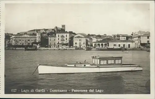 Desenzano Lago di Garda Schiff / Italien /