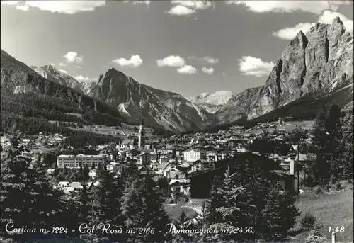 Cortina d Ampezzo m. 1224 Col Rosa m. 2166 Pomagagnon m. 2456 / Cortina d Ampezzo /