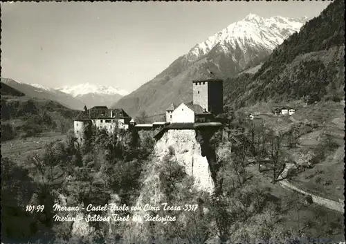 Merano Suedtirol Castel Tirolo Schloss Tirol Zielspitze / Merano /Bozen