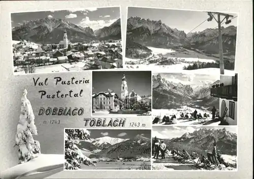 Val Pusteria Pustertal Dobbiaco Toblach  / Italien /Italien