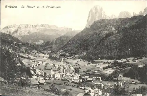 Groeden St. Ulrich Dolomiten / Italien /