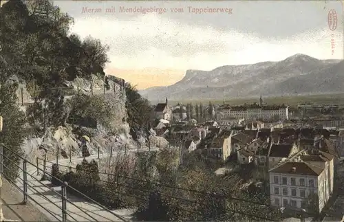 Merano Suedtirol Mendelgebirge Tappeinerweg / Merano /Bozen