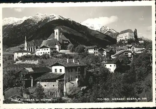 Schenna Meran Dorf m. 596 / Italien /
