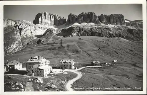 Passo Pordoi Gruppo Sella / Italien /