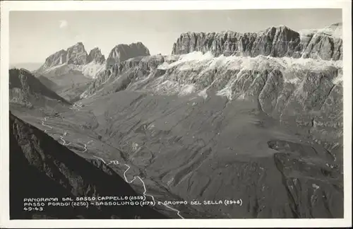 Passo Pordoi  Sassolungo / Italien /