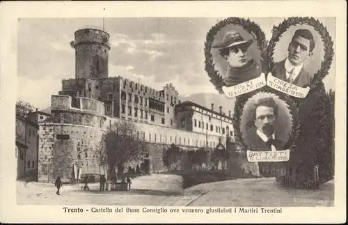 Trento Castello del Buon Consiglio Martiri Trentini / Trento /