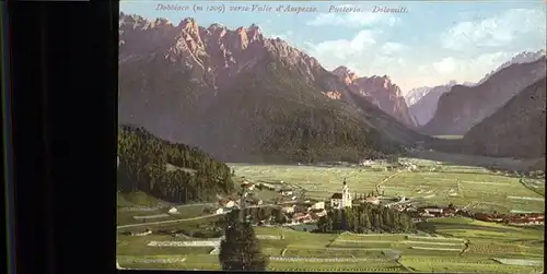 Dobbiaco Valle Ampezzo Pusteria Dolomiti / Italien /Italien