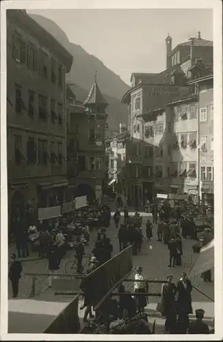 Bolzano Piazza delle Erbe / Bolzano /