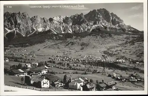 Cortina d Ampezzo Monte Cristallo / Cortina d Ampezzo /