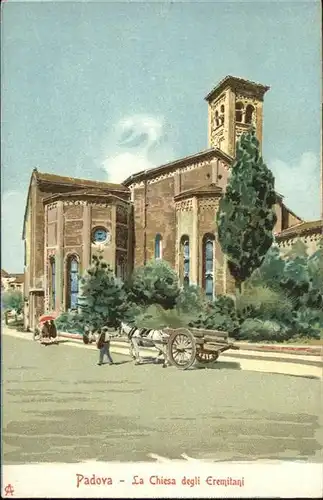 Padova Chiesa degli Eremitani Kutsche  / Padova /