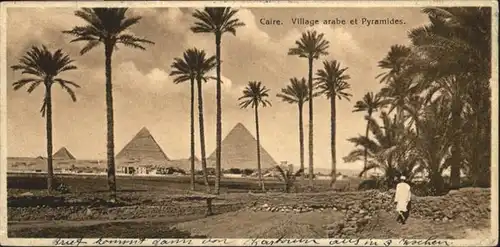 Kairo Caire Pyramides / Aegypten /