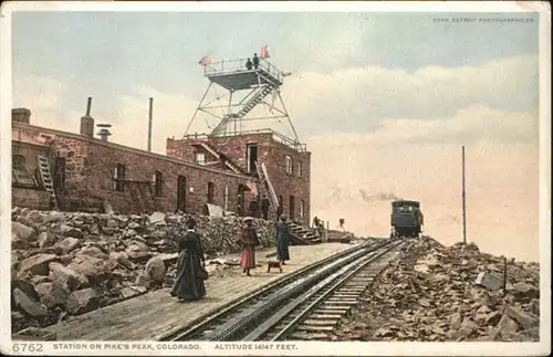 Pikes Peak Bahnhof Zahradbahn / Colorado Springs /