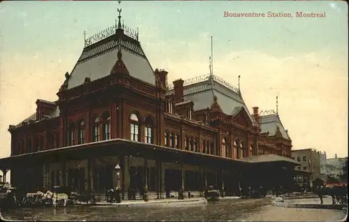 Montreal Quebec Bonaventure Station  / Montreal /