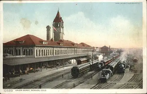 Denver Colorado Union Depot Zug / Denver /