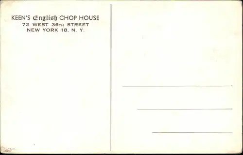 New York City Chop House / New York /