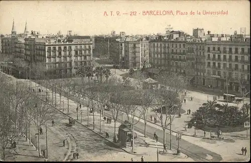 Barcelona Cataluna Plaza Universidad / Barcelona /