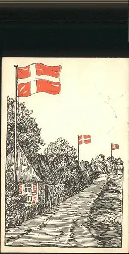 Daenemark Flagge / Daenemark /
