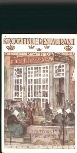 Kopenhagen Krog Fiske Restaurant  / Hovedstaden /Kopenhagen
