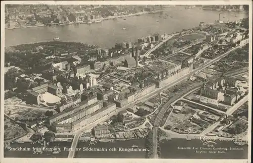 Stockholm Fliegeraufnahme Kungsholmen  / Stockholm /