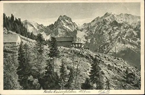 Vorderkaiserfelden Kaisergebirge / Wildermieming /Innsbruck