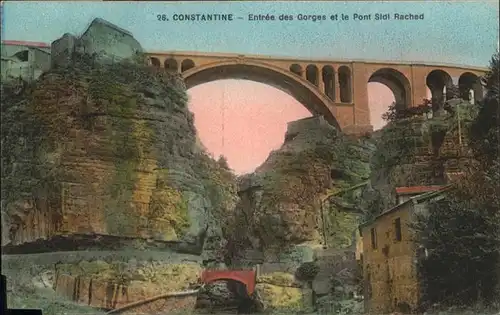 Constantine Pont Sidi Rached / Algerien /