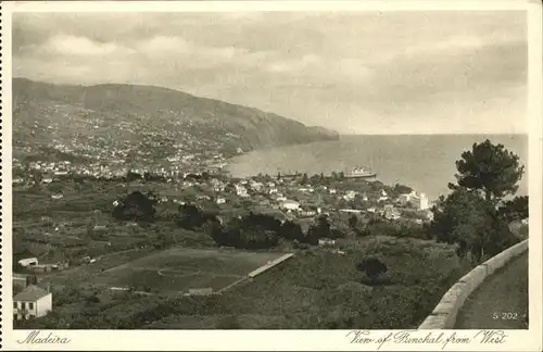 Madeira Funchal from West / Portugal /