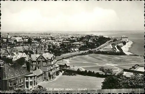 Eastbourne Sussex From Foot of Beachy Head / Eastbourne /East Sussex CC