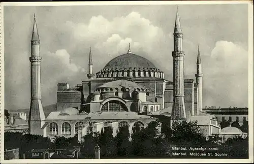 Istanbul Constantinopel Mosquee St. Sophie / Istanbul /