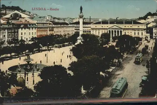 Lisboa Rocio Strassenbahn / Portugal /