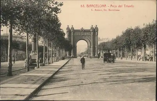 Barcelona Cataluna Arco del Triunfo / Barcelona /