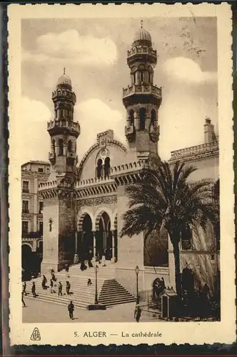 Alger Algerien Cathedrale / Algier Algerien /