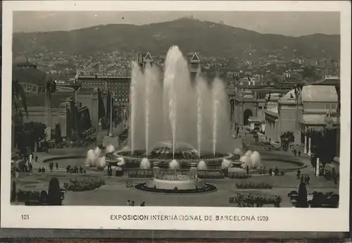 Barcelona Cataluna Exposicion Internacional / Barcelona /