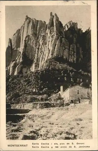 Montserrat Kloster Santa cecilia Picos Jeronimo / Spanien /