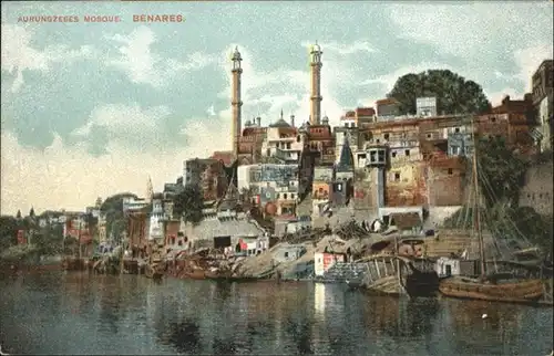 Benares Aurungzebes Mosque / Benares /