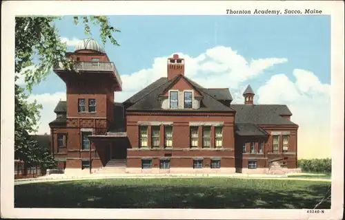 Maine Thornton Academy Sacco / Maine /