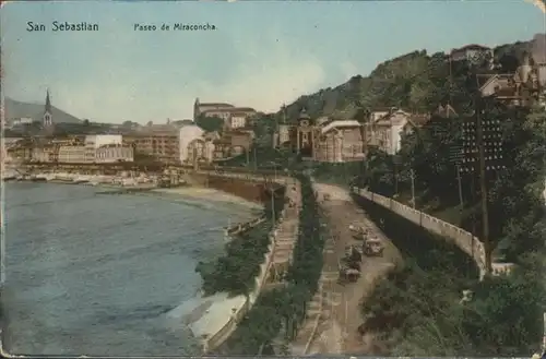 San Sebastian Guipuzcoa Miraconcha / Donostia-San Sebastian /Guipuzcoa