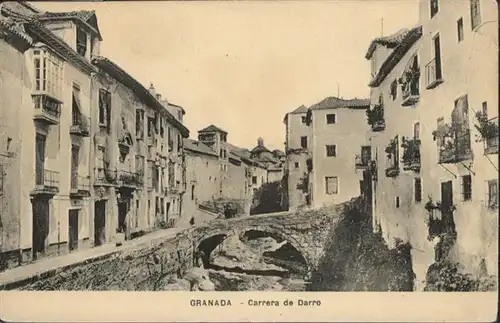 Granada Andalucia Carrera Darro  / Granada /