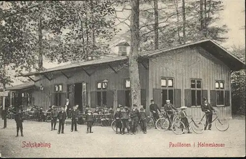 Sakskobing Pavillonen Holmeskoven Fahrrad / Daenemark /